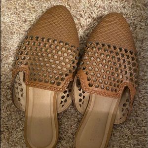 Tan Mules
